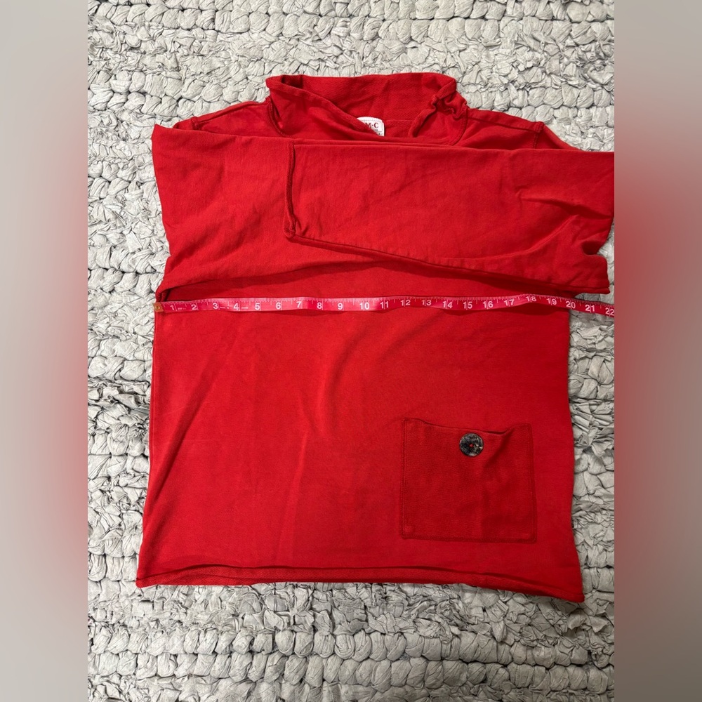 Color Me Cotton (CMC) mock neck sweatshirt - Picture 5 of 7